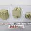 Used Lot of 14 Weidmuller SAK 6N, SAK 4, SAK 2.5 Terminal Blocks Tan 750VAC/DC