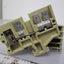 Used Lot of 17 Weidmuller AST 5 Terminal Blocks w/ 4 Separators 500VAC/DC