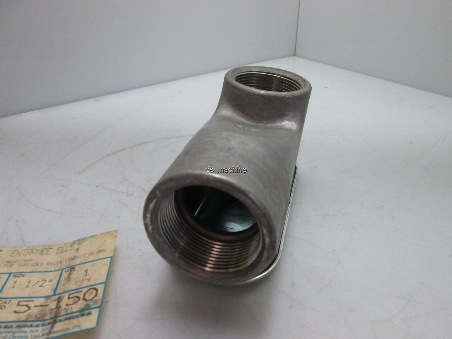 Used Gould Efcor 5-150 Conduit Outlet Body 1-1/2", 90 Degree Angle