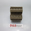 Used Lot of 8 Conta Clip RKD4 Terminal Block 4mm2 500V 32A