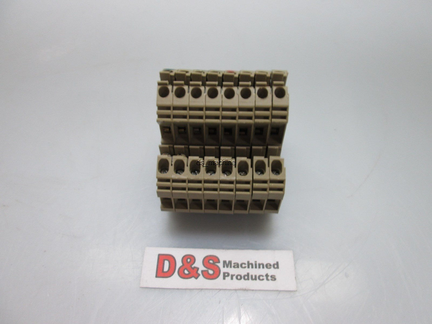 Used Lot of 8 Conta Clip RKD4 Terminal Block 4mm2 500V 32A