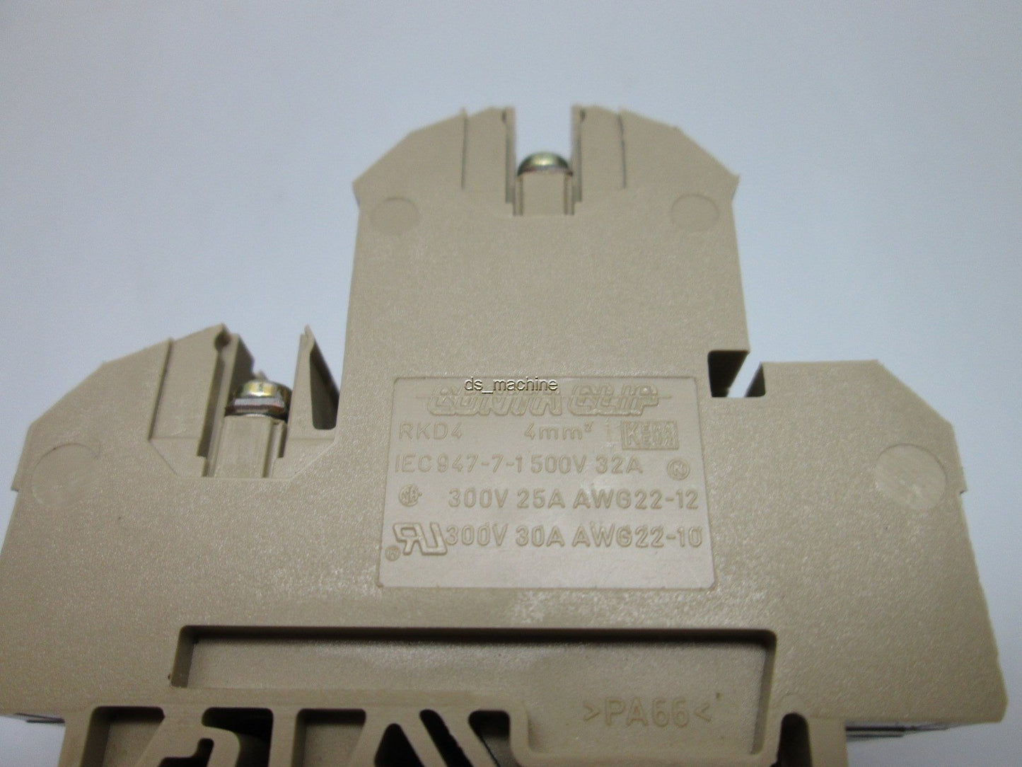 Used Lot of 6 Conta Clip RKD4 Terminal Block 4mm2 500V 32A