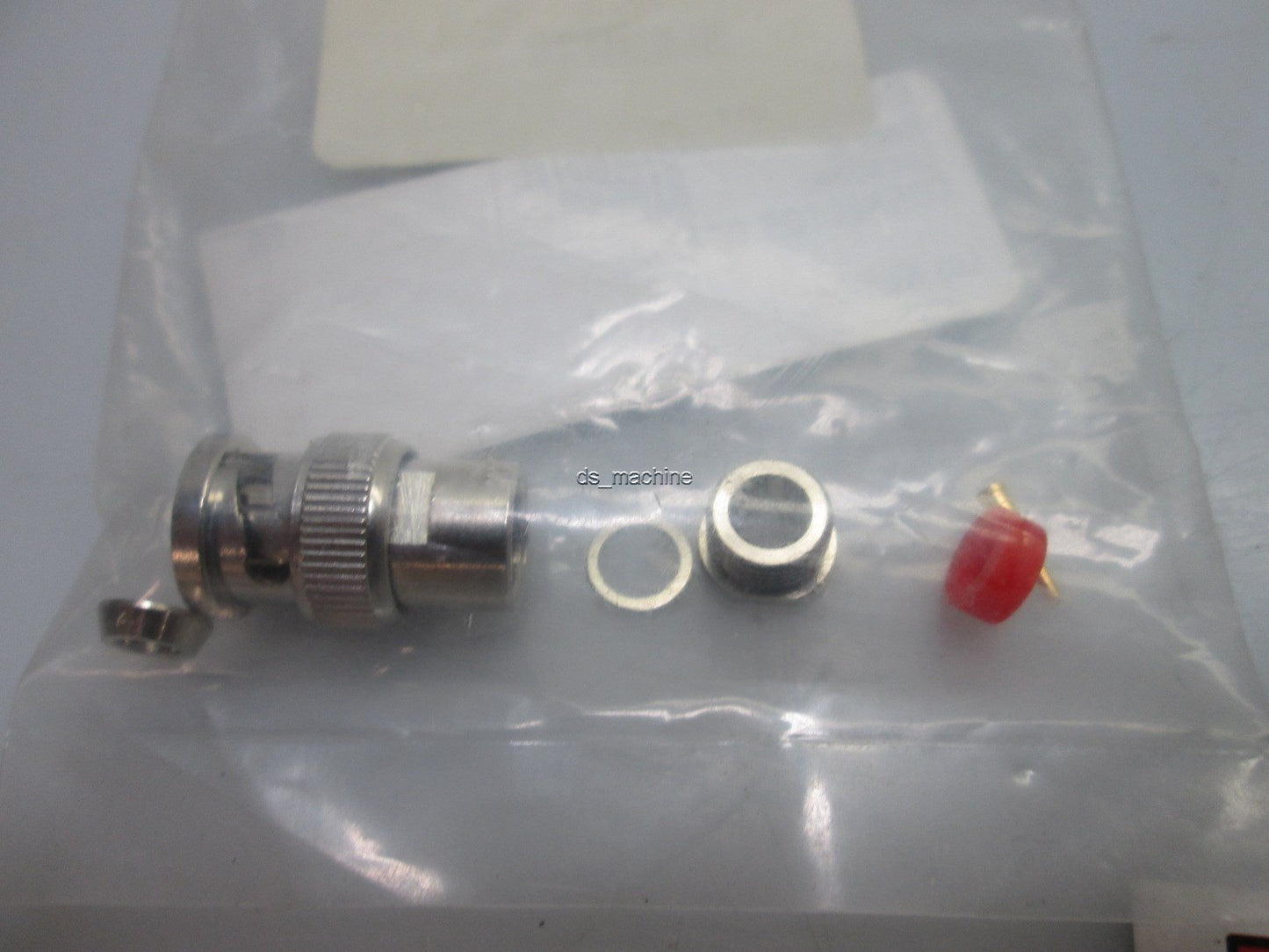 New in Bag Lot of 2 SPC 1551 Male Clamp Soldier Plug for RG-58/U