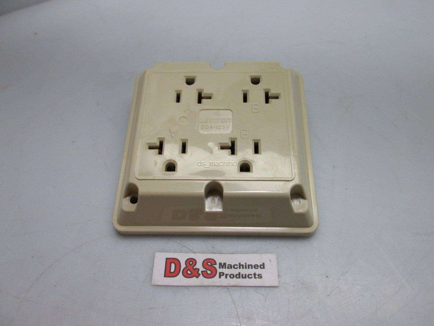 Used Leviton 4-Socket Outlet 20A-125V
