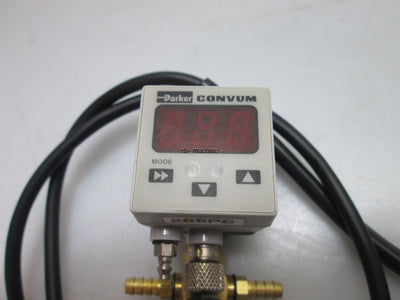 Used Parker MPS-V3N-NC Pressure Sensor 10.8-30VDC, 0 to -30inHg