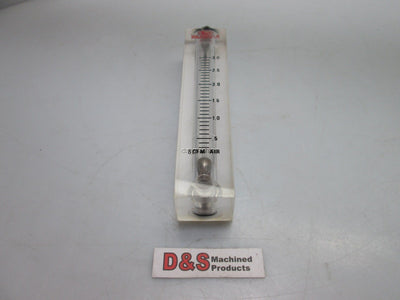 Used Dwyer VFB-90 Flowmeter 0 to 3 SCFM AIR 1/8" NPT