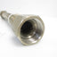 Used Steel Braided Hose 1" Flare Ends, 10"(L) - slight discoloration