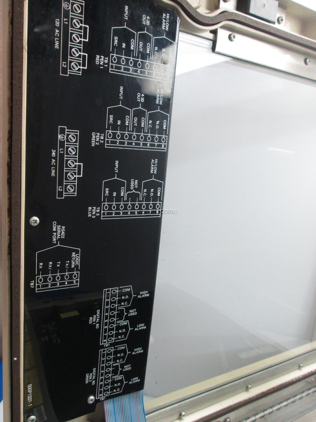 Used Combustion Engineering Fulscope ER/C Circular Chart Recorder 120/240V 50/60Hz