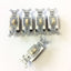 Used Lot of 5 Leviton W-S-896 Toggle Switch Single-Pole, 15A-120V-277VAC
