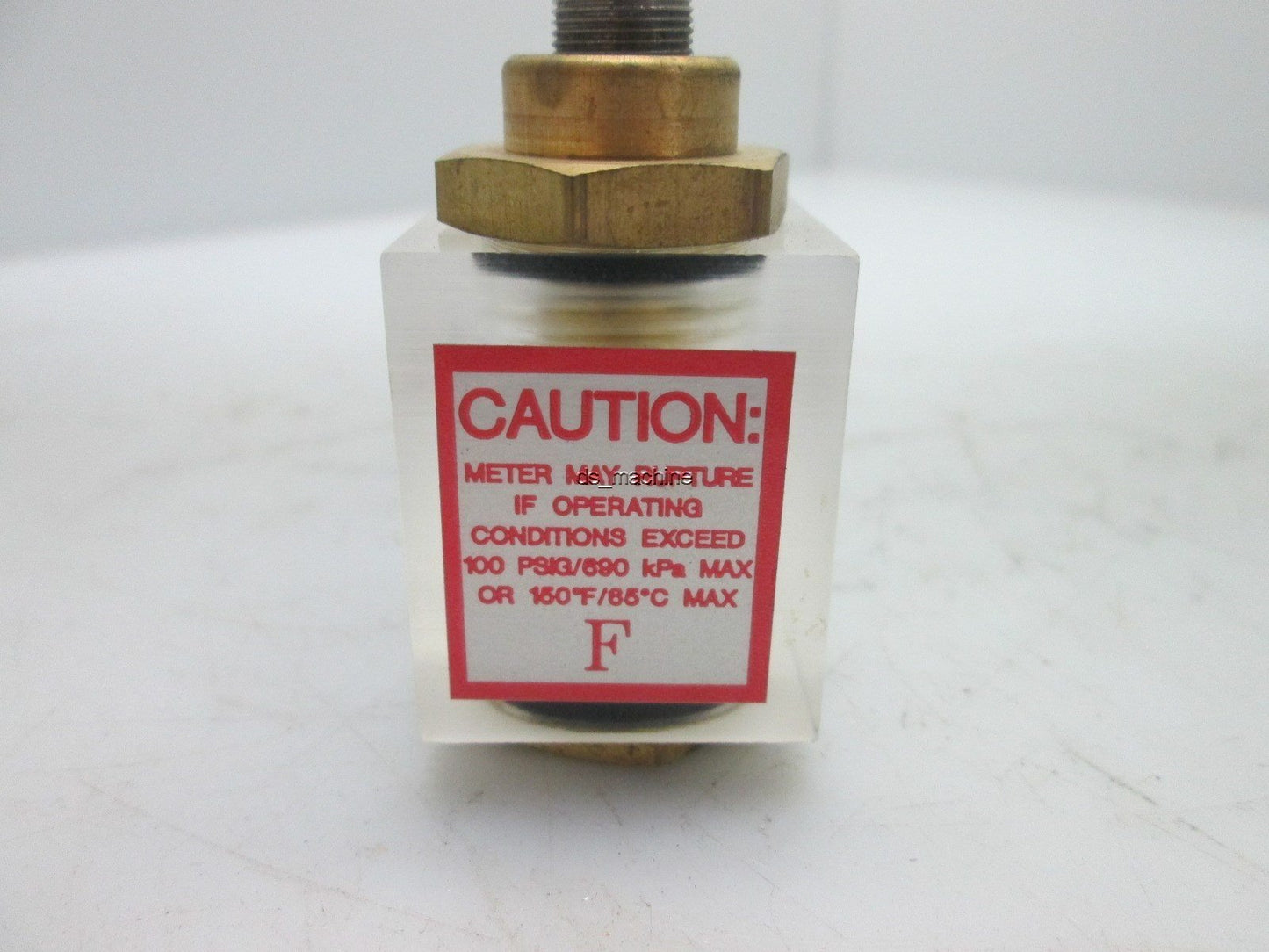 Used Cole Parmer Flow Meter 40-280 LPM Air *Missing Knob*