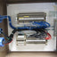 Used Delta 12" x12"x8" Control Enclosure 37 Terminal Blocks, Grounding Bar, Gasket