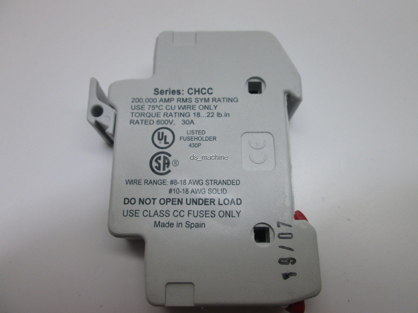 New – Open box Bussman CHCC1DI Fuse Block Holder 30A, 600V *See Details*