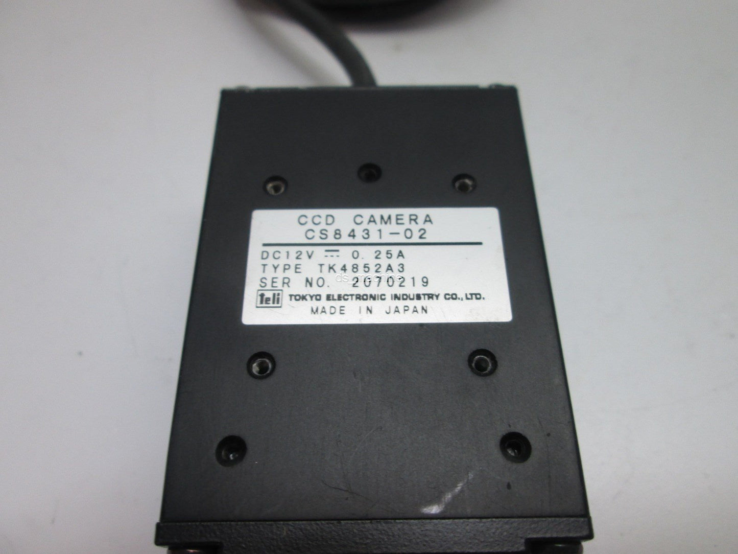 Used Teli Toshiba CS8431-02 Machine Vision CCD Camera Control Unit, DC12V - 0.25A