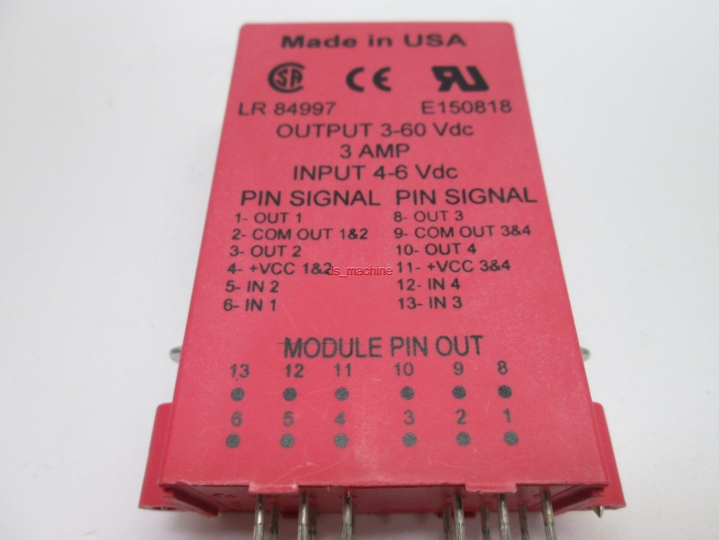 Used WRC 1781-0B5Q Relay, 3-60VDC, 3Amp