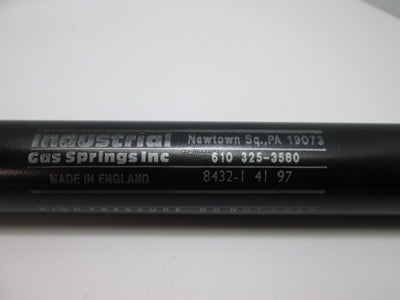 Used Industrial 8432-I 41 97 Customline Threaded Compression Gas Spring 8" Stroke
