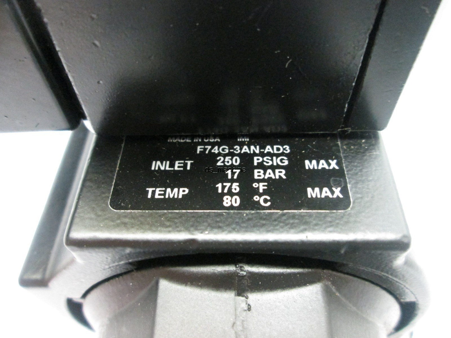 Used Norgren R74G-3AK-RMG Regulator w/ Filter & Lockout Valve 250PSI In 150PSI Out