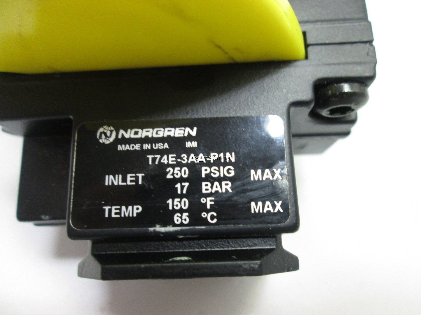 Used Norgren R74G-3AK-RMG Regulator w/ Filter & Lockout Valve 250PSI In 150PSI Out