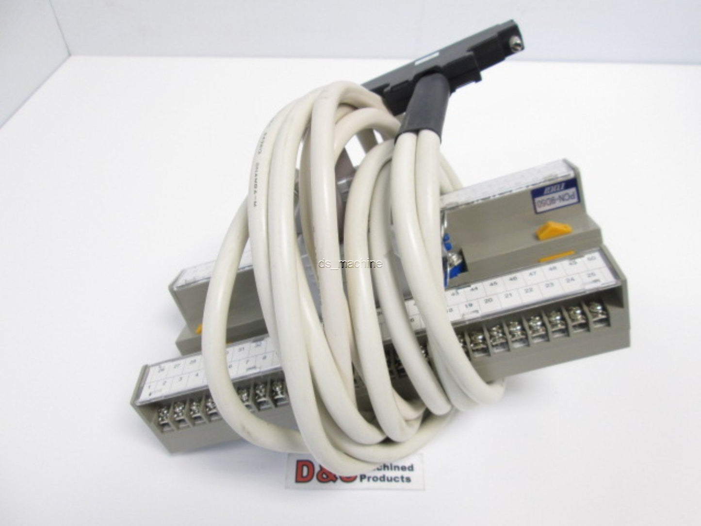 Used Pair of Togi PCN-9D50 Terminal Blocks w/Cable