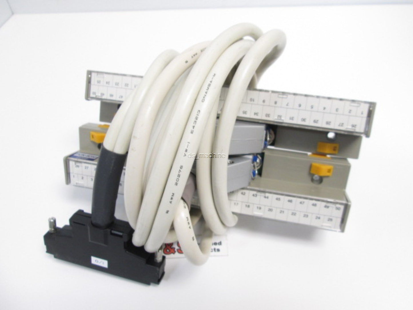 Used Pair of Togi PCN-9D50 Terminal Blocks w/Cable
