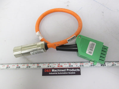 Used Beckhoff AX2000 ZK4000-2111-2006 Motor Cable 0.6m Length for AX2000 Drives