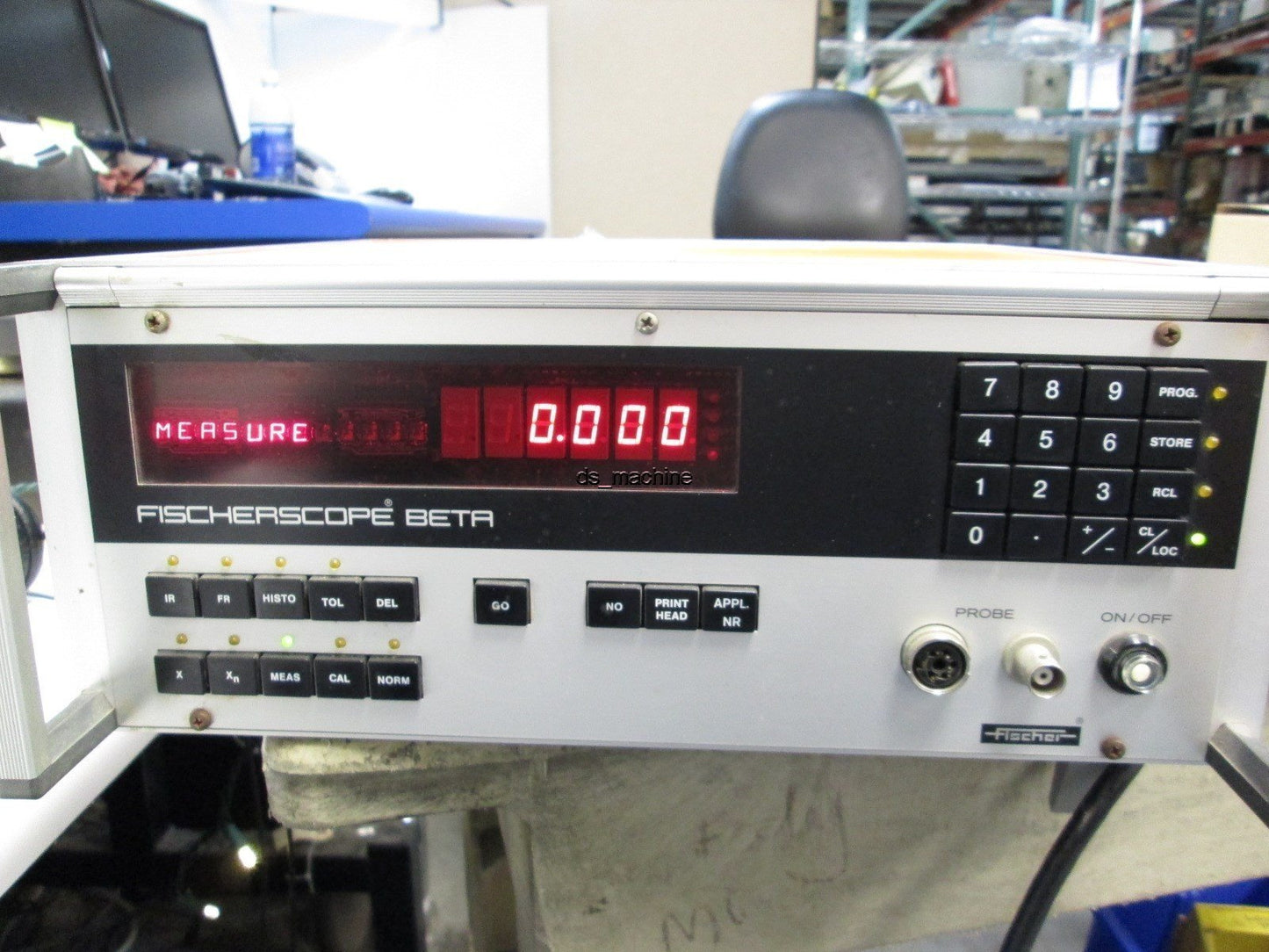 Used Fischer Beta 870C Fischerscope Control for Non-Destructive Coating Measurement
