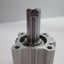 Used SMC CQ2A32-30D Pneumatic Cylinder, 30mm Stroke, 145 PSI 1.0MPa, 16mm Shaft