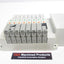 Used SMC SX3247-5FU Bank of 8 Pneumatic Solenoid Valves, 24VDC Coil