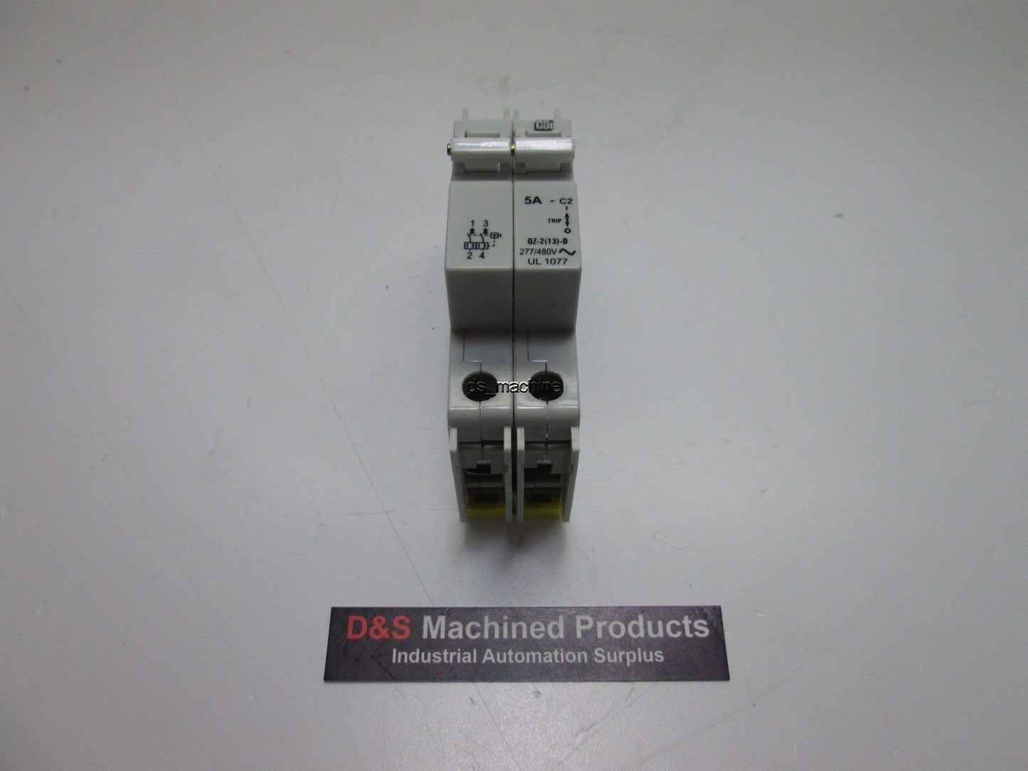 Used CBi QZ-2(13)-D Circuit Breaker 277/480V, 5A, 2-Pole