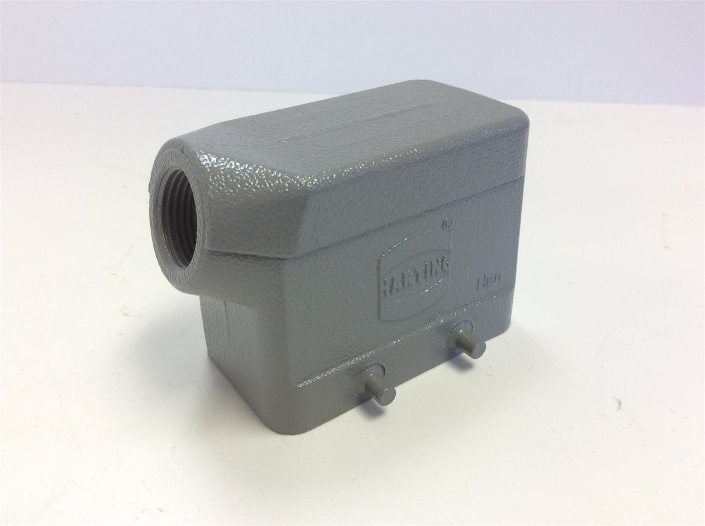 New Lot of 2 Harting 193000101520, Han 10B-gs-M20 Connector Hood Housing Side Entry