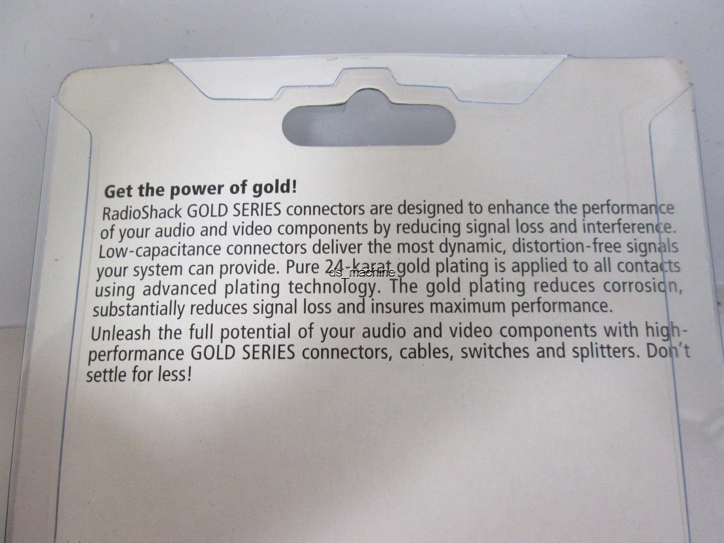 New Lot of 3 RadioShack 40-990 Audio / Video Composite Wall Plates 24k Gold Plating