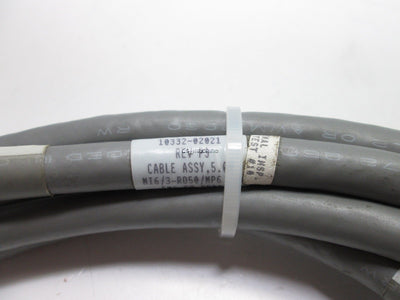 Used Adept M16/3-RD50/MP6 10332-02021 REV-P3 Cable Assembly, 5m Cable Length