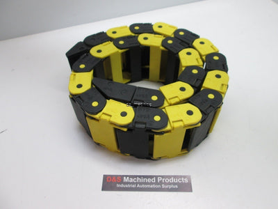 Used 27" Length of Igus 15.4.48 E-Chain 2" Width x 0.75" Depth