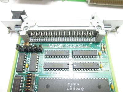 Used Mizar MZ8305 REV-G Dual VME I/O Module w/E11-11167-1 REV-H Board