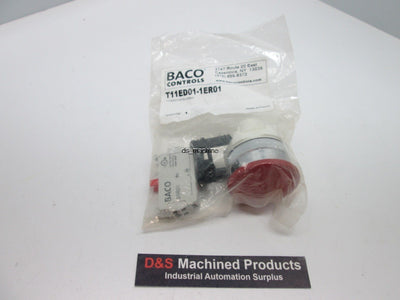 New BACO Controls T11ED01-1ER01 Twist Maintained Pushbutton