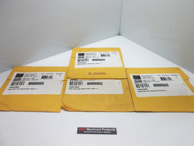 New Lot of 4 Rittal 8018191 Junction Box Mounting Panel 7.5in x 5.0in