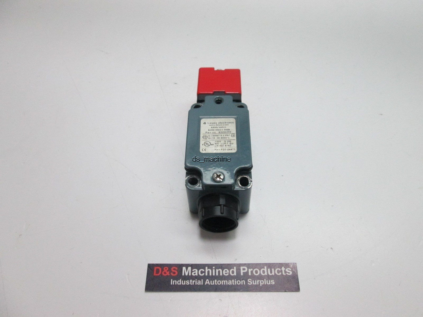 Used Leuze Electronic S200-M4C1-M20 Safety Switch, Face Right, No Key, See Details