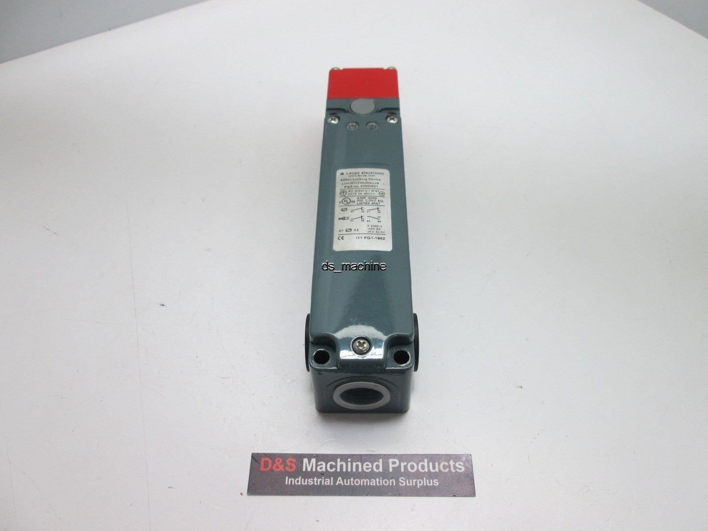 Used Leuze Electronic L200-M1C3-MLM24-L2G Safety Locking Device, AC15 3A 400V, No Key