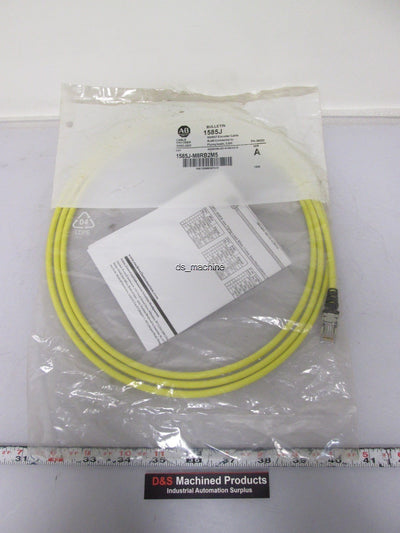 New Allen Bradley 158J-M8RB-2M5 Encoder Cable RJ-45 2.5m Length Shielded