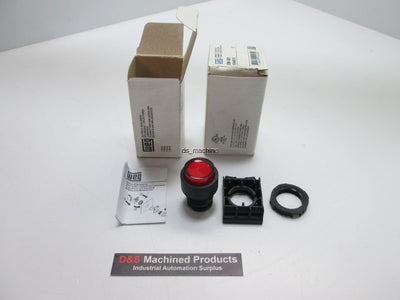 New Lot of 2 New WEG CSW-BSI1 Red Momentary Pushbutton, 22mm