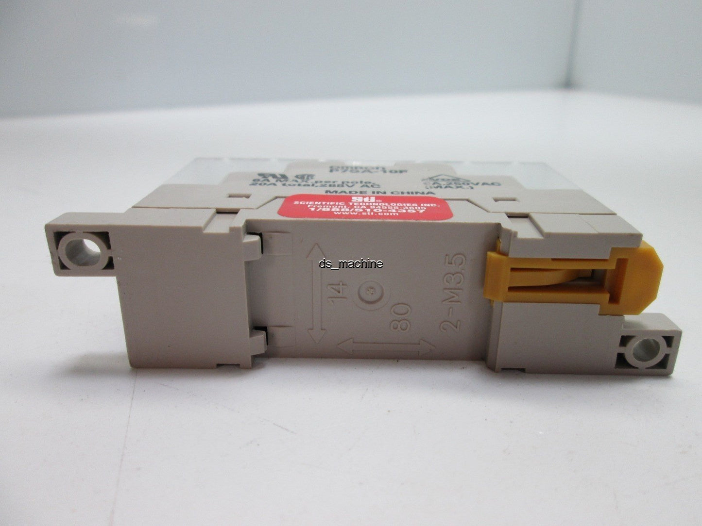 Used Omron STI P7SA-10F 44532-2020 Relay Socket Module, 6A, 250VAC