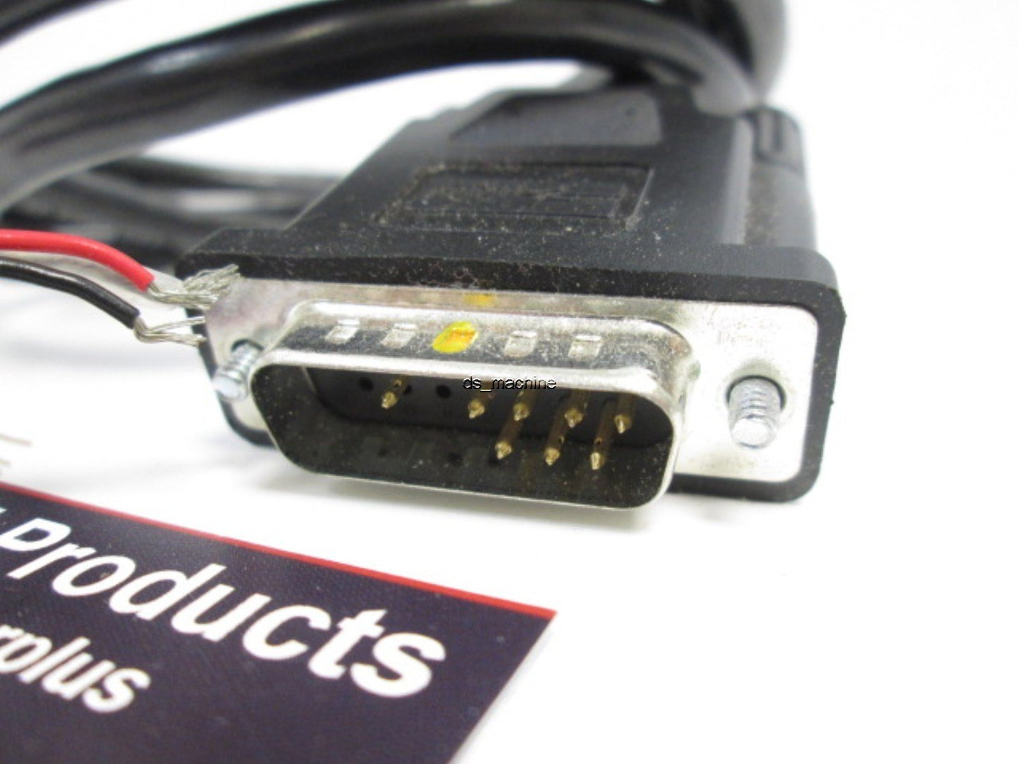 Used Parker 71-017003-10 Rev B 6K Servo Drive Cable Connector to Flying Leads, 2 FT