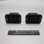 Used Lot of 2 Three Pin 0723 Female Receptacle Socket, 16A 250VAC