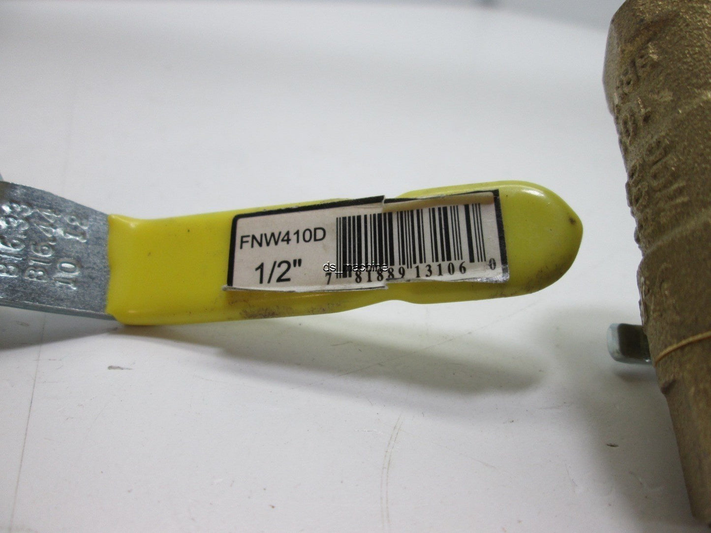 Used Lot of 2 FNW FNW410D Brass Ball Valve 1/2" NPT