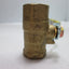 Used Lot of 2 FNW FNW410D Brass Ball Valve 1/2" NPT