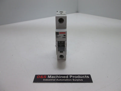 Used Cutler Hammer WMS1D01 D1 1-Pole Circuit Breaker, 1A, 240V