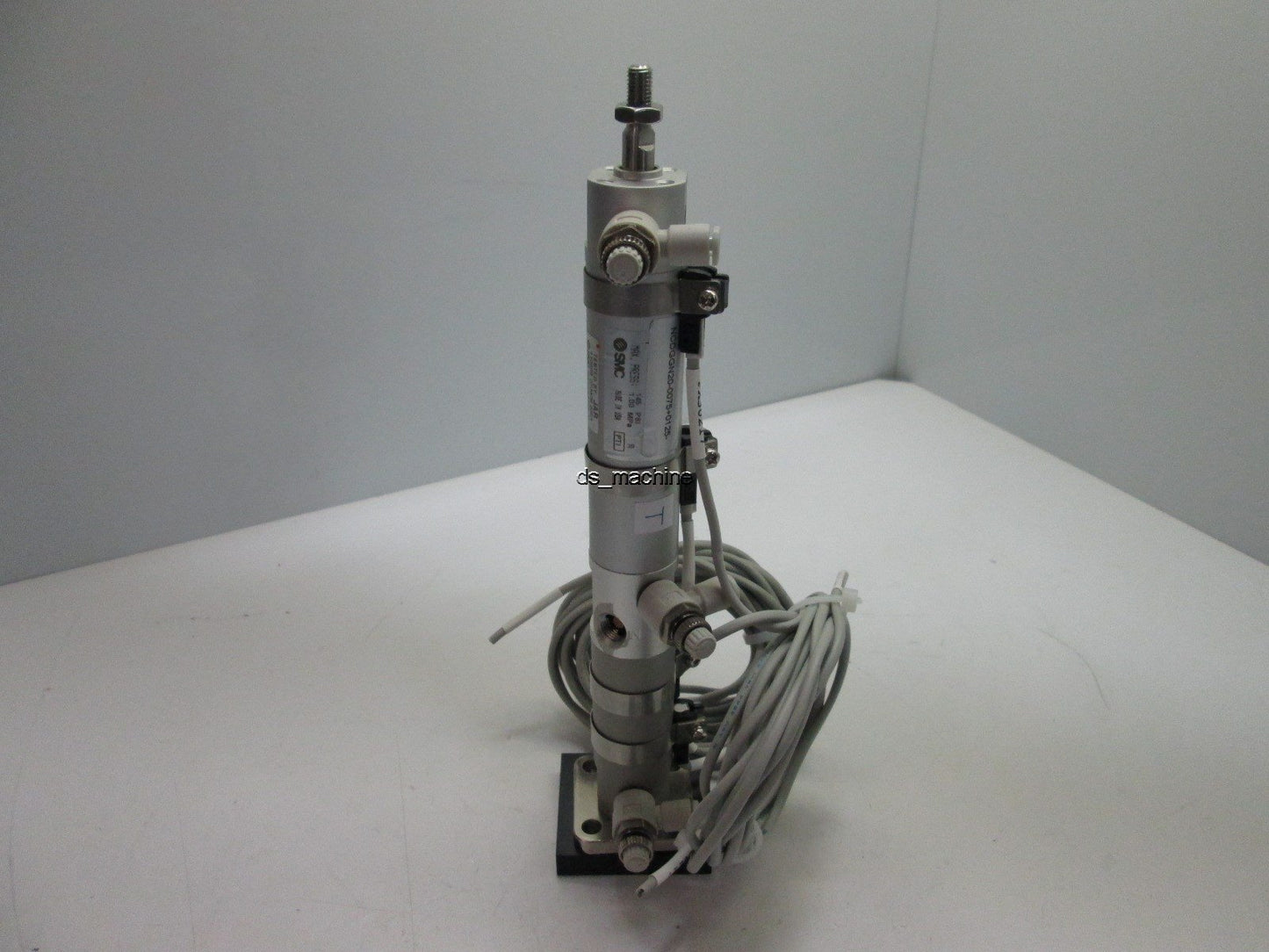 Used SMC NCDGGN20-0075+0125-M9NWM4-XC11 Air Cylinder w/x4 SMC D-M9NW Auto Switches