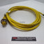 Used Banner PMCF-510C 57475 5-Pin Bulk Head Cable, Female, 11' Length, No Nut/Washer