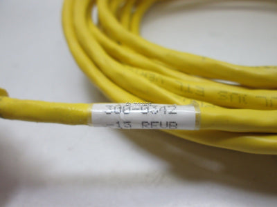 Used Cognex 300-0342-15 Ser-B Ethernet Cable for Machine Vision, 15' Cable