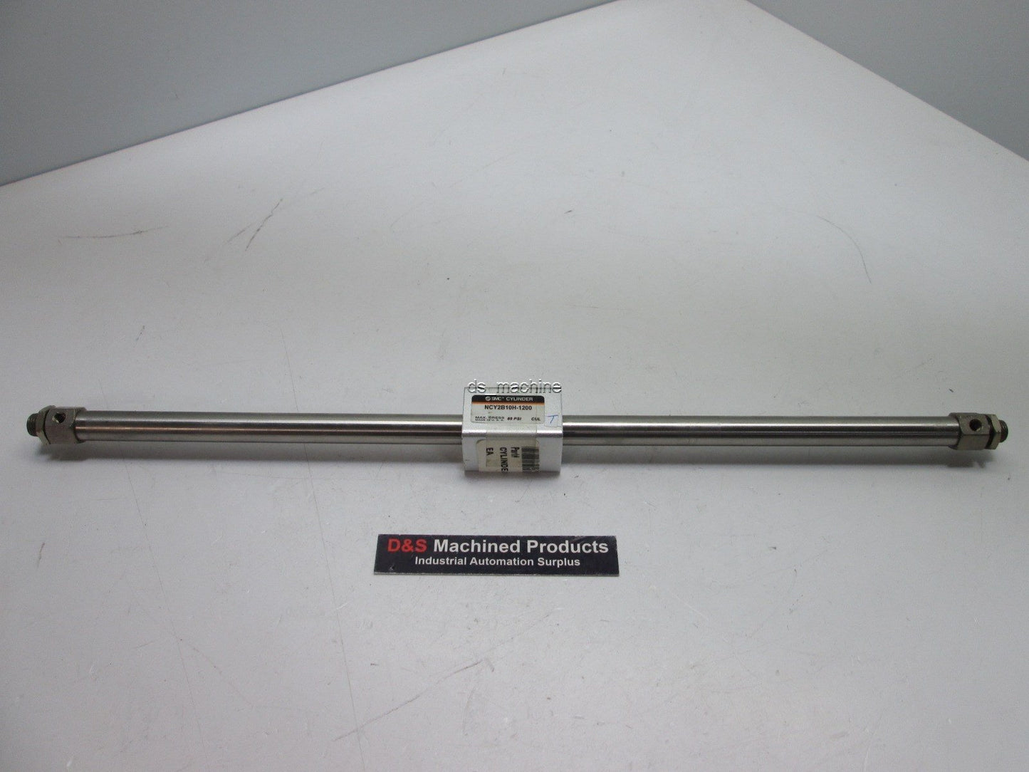 New New SMC NCY2B10H-1200 Rodless Cylinder 3/8" Bore 12" Stroke 100PSI Max