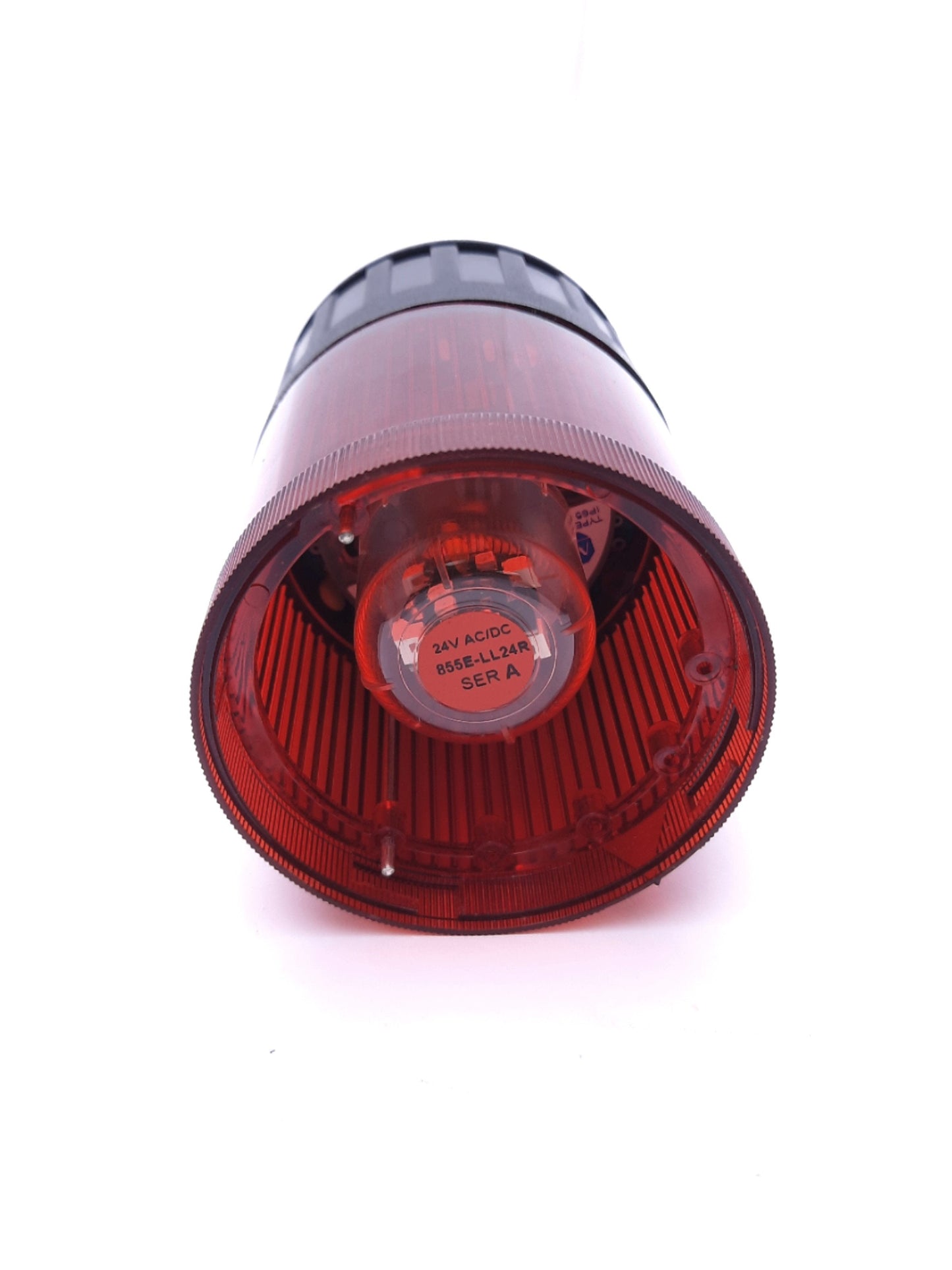New Allen Bradley 855T-B24TC4 LED Tower Light Stack Assembly Red 24VAC/DC 855E-LL24R